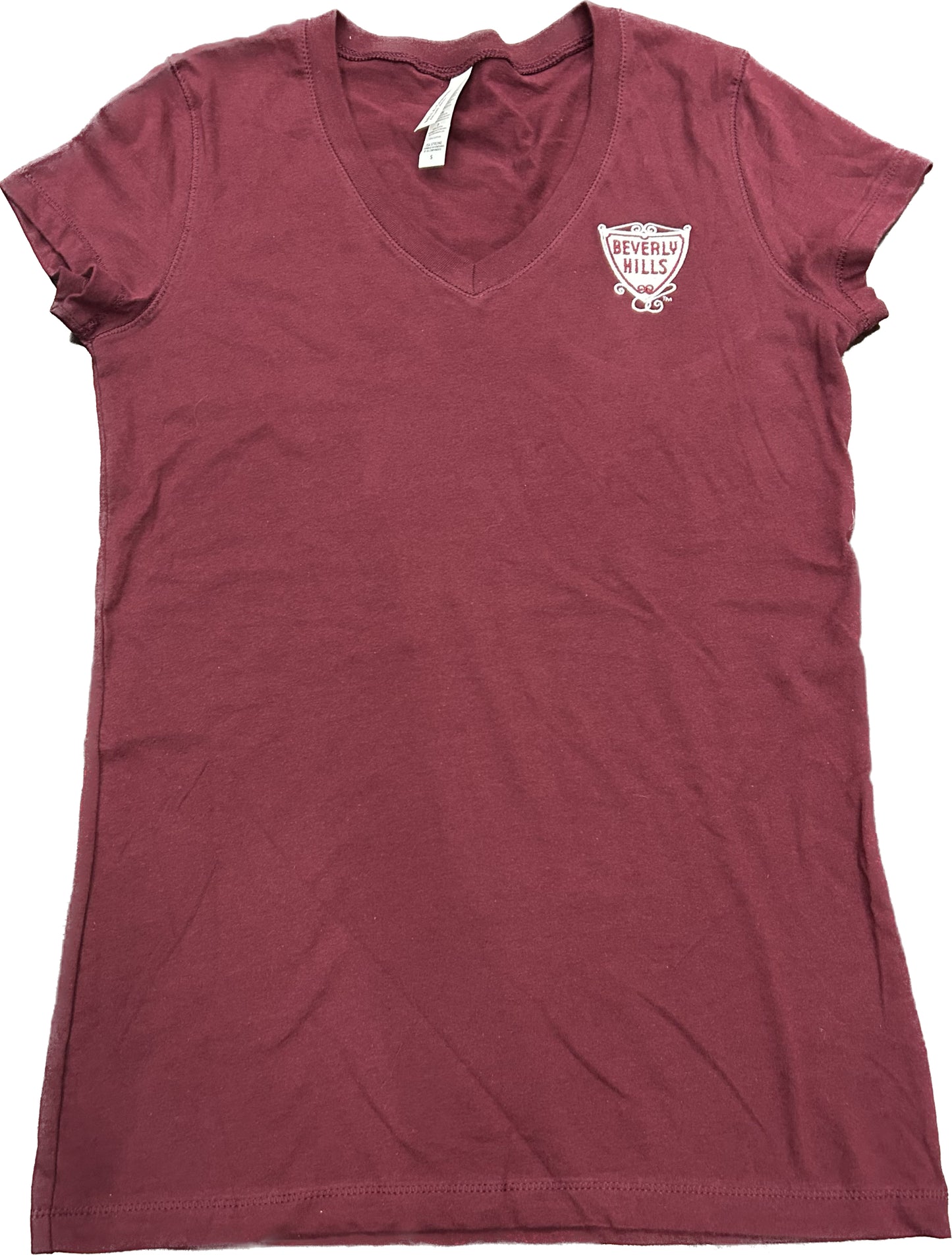 Women's Embroidered V-Neck Shirt