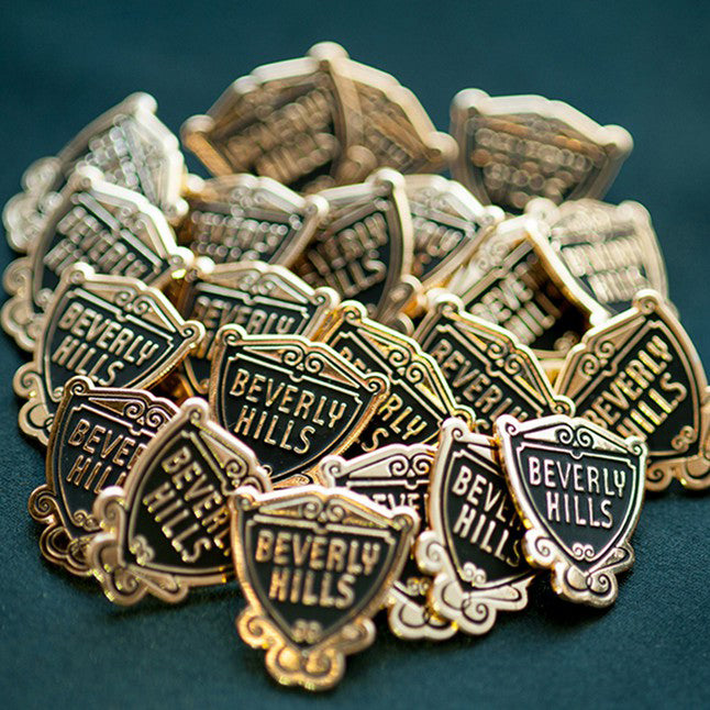 Beverly Hills Shield Lapel Pin
