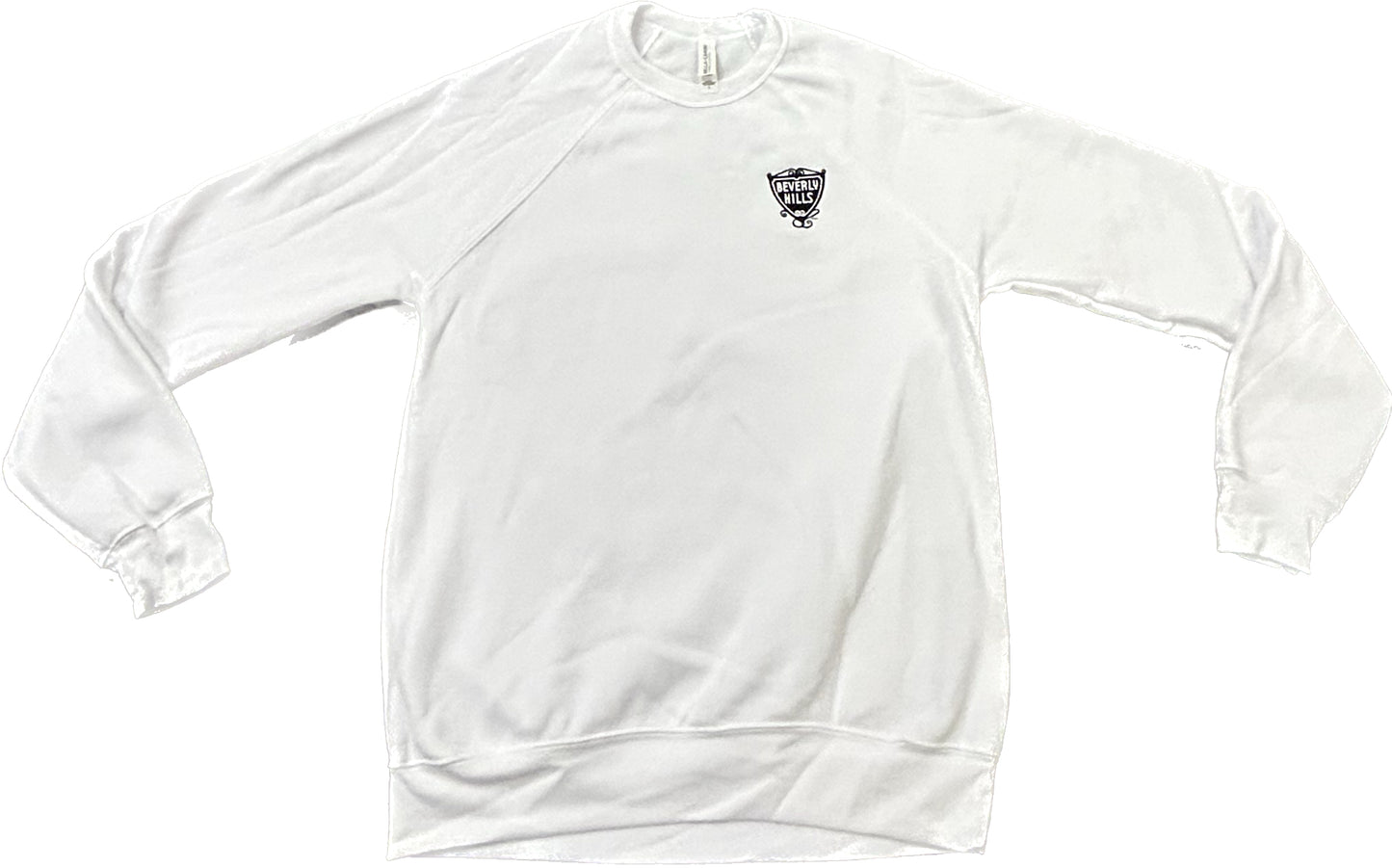 Unisex Embroidered Crew Neck Sweatshirt