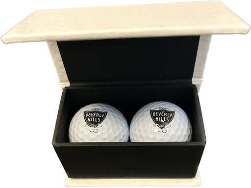 Boxed Beverly Hills Shield Golf Balls