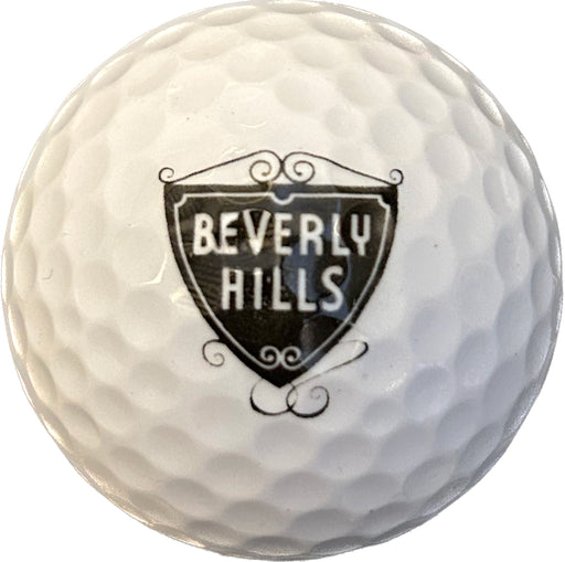 Beverly Hills Shield Golf Ball