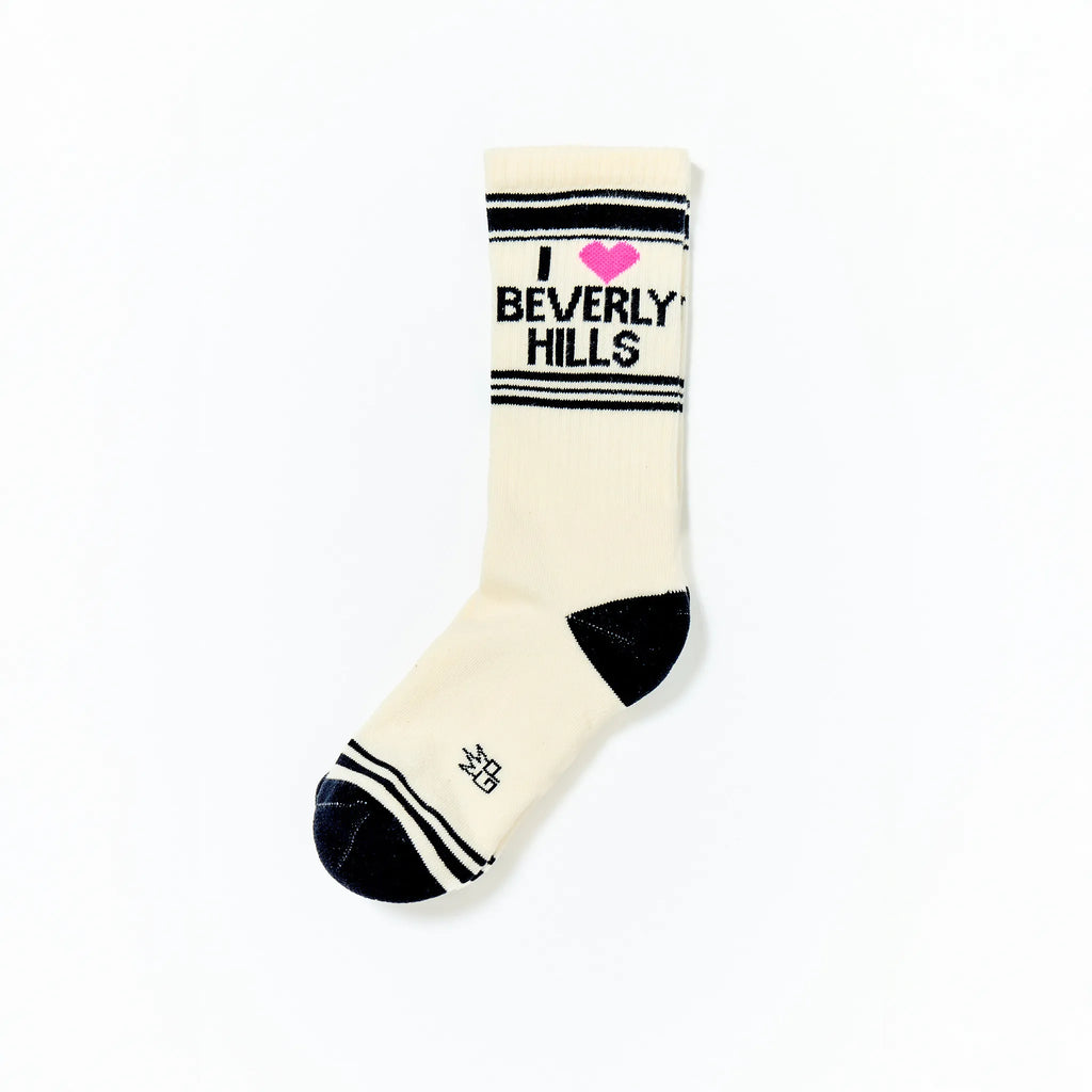Beverly Hills Socks White
