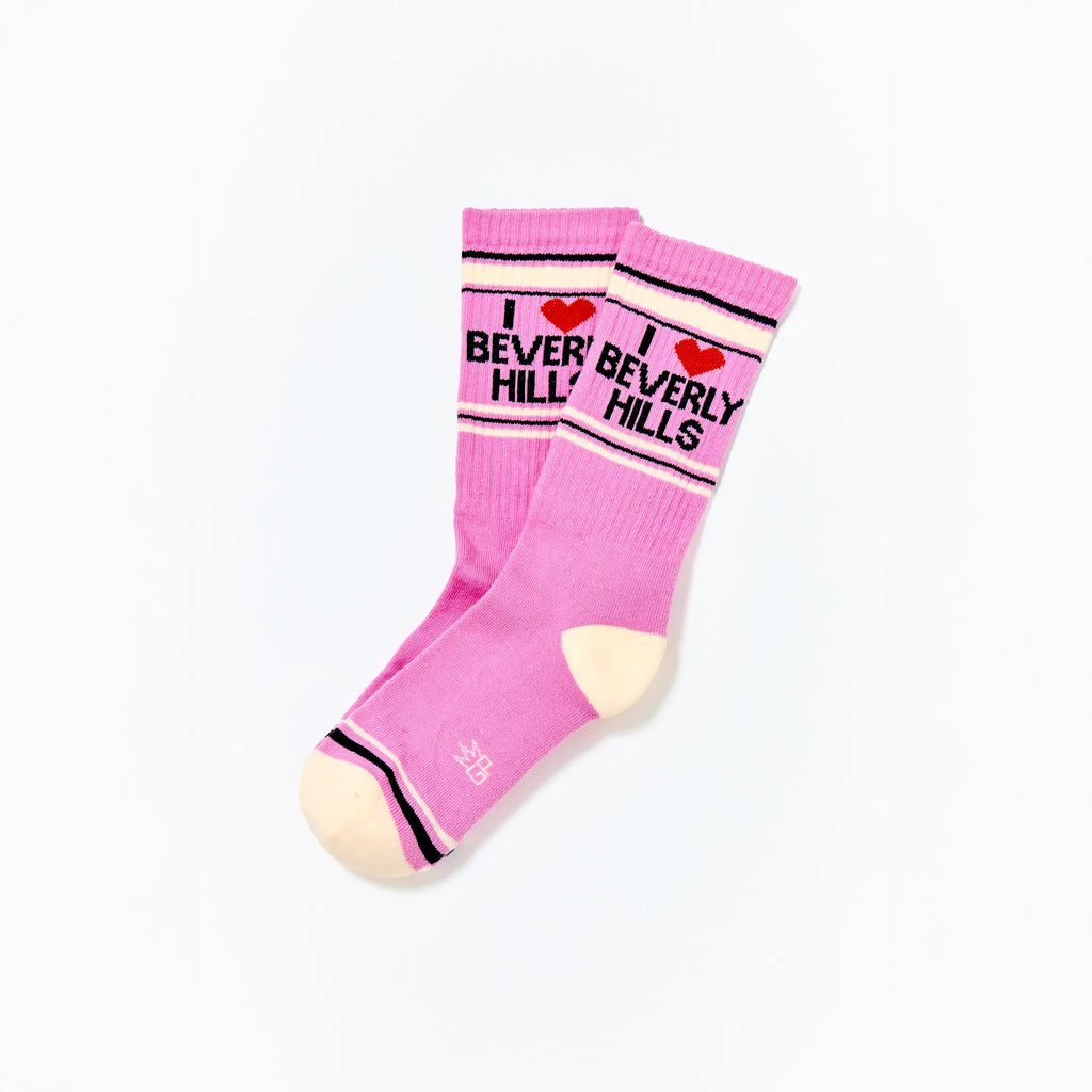Beverly Hills Socks Pink