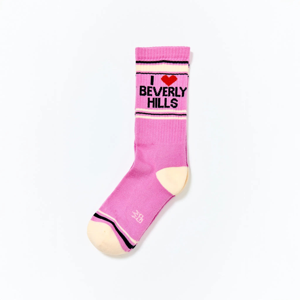 Beverly Hills Socks Pink