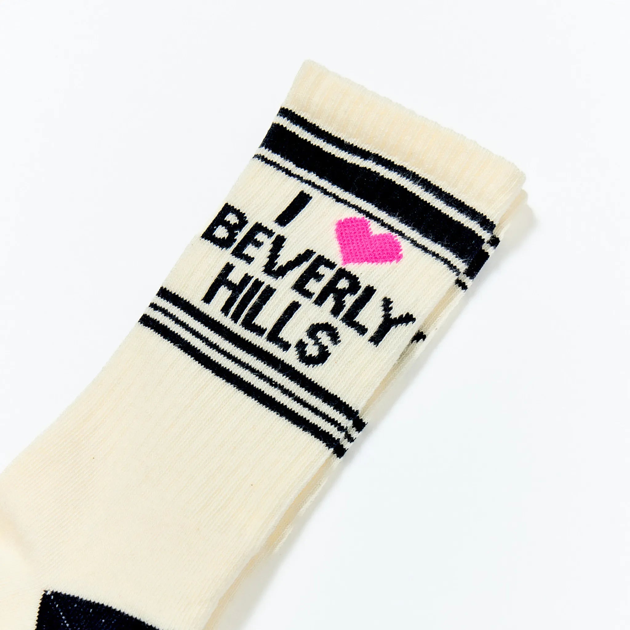 Beverly Hills Socks White