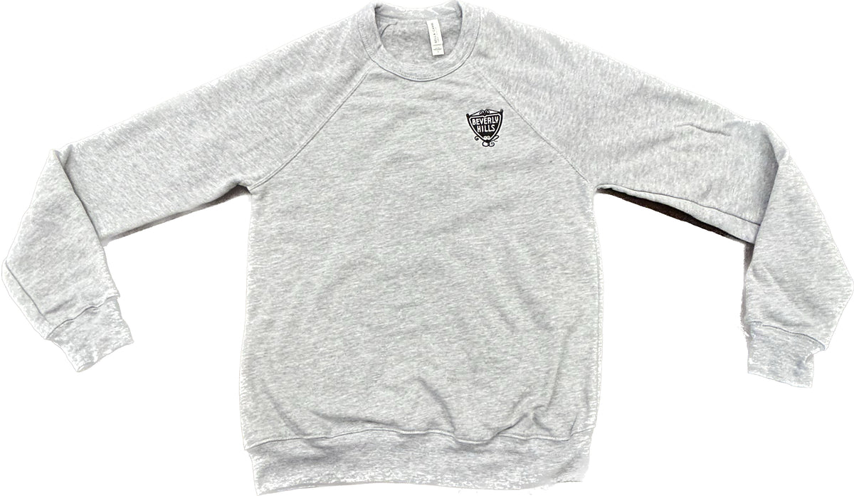 Unisex Embroidered Crew Neck Sweatshirt
