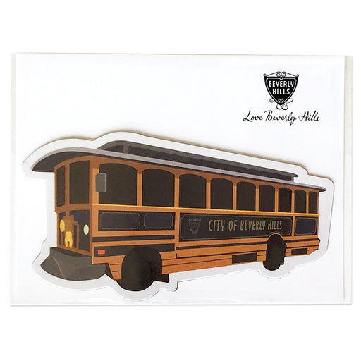 Beverly Hills Trolley Magnet