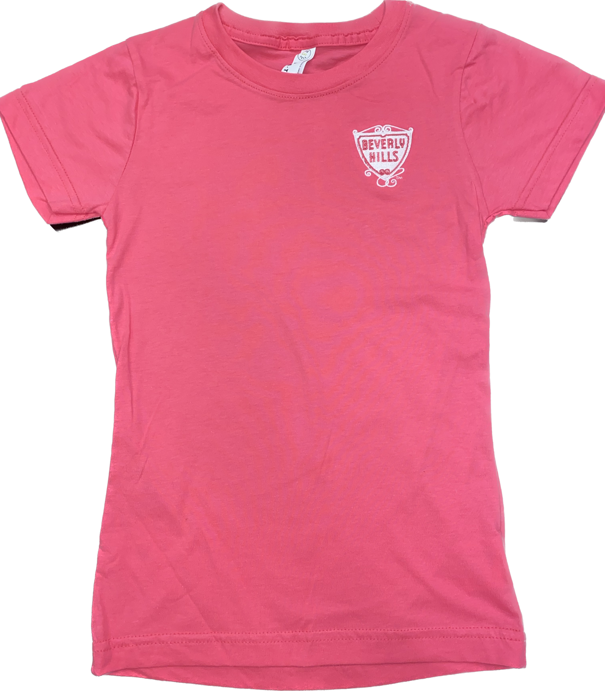 Girls Embroidered Crew Neck Shirt