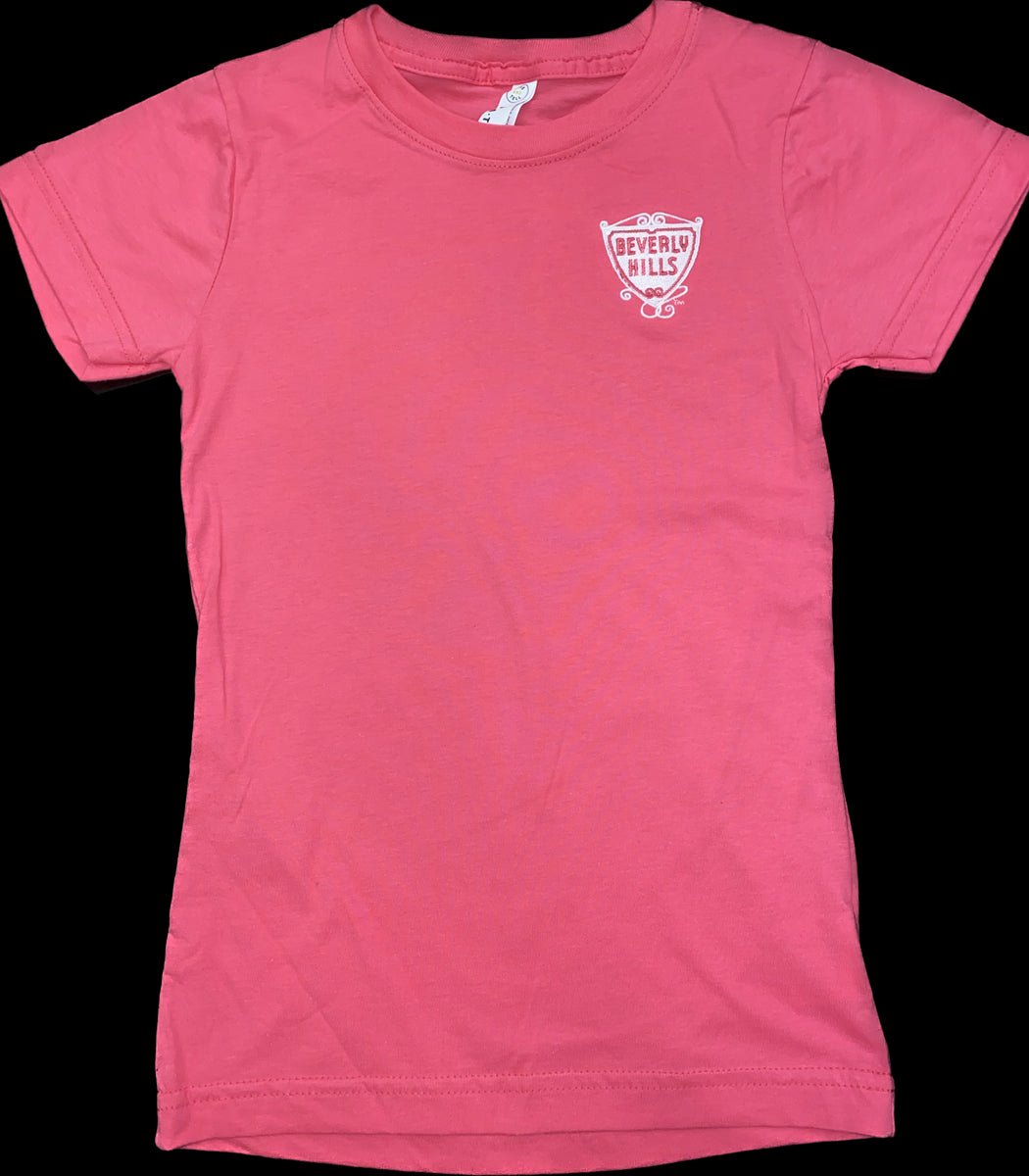 Girls Embroidered Crew Neck Shirt